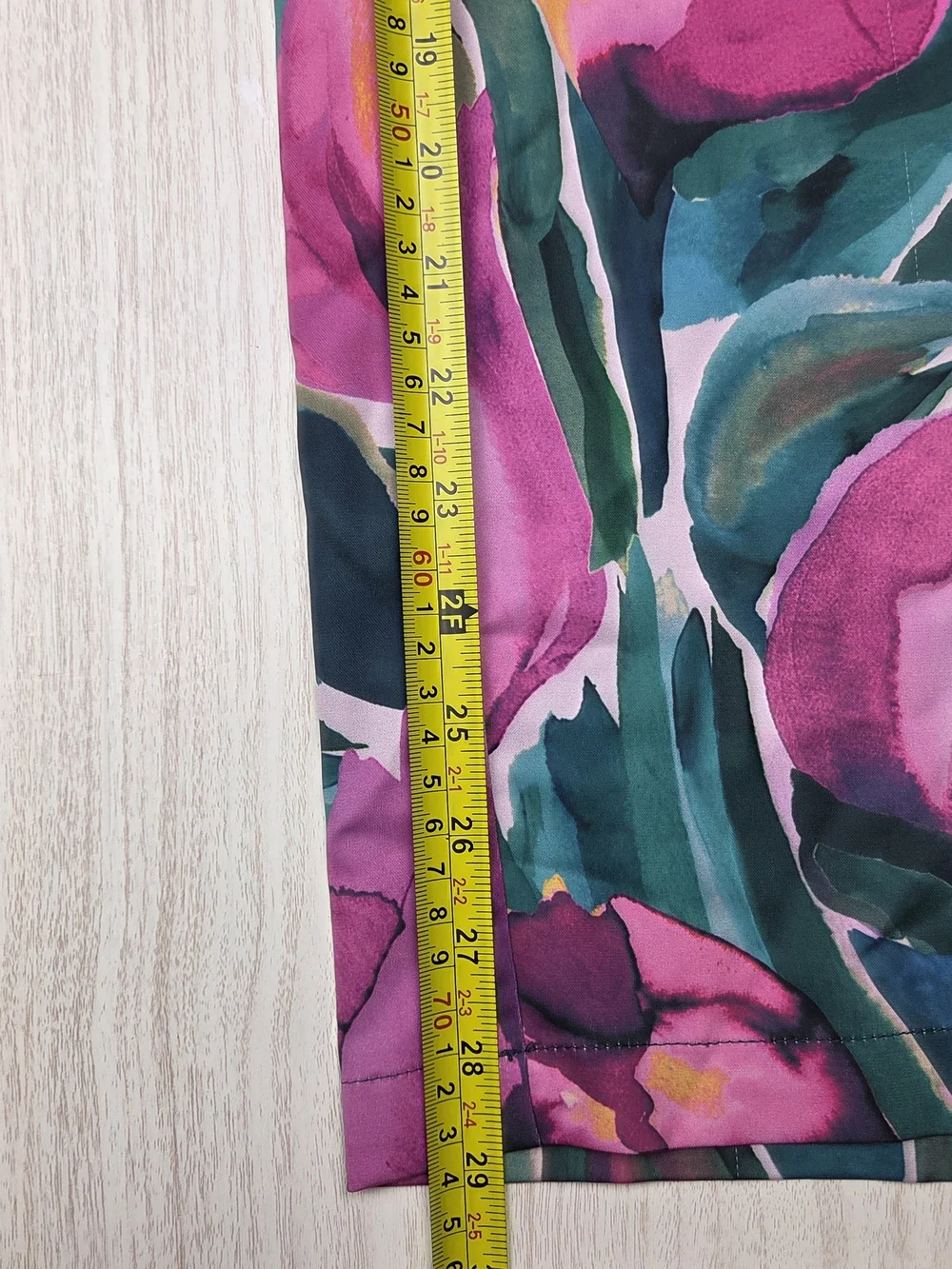 Fabletics EcoSatin Pajama Set - Painted Tulips Floral (2-Piece) Size Small